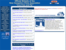 Tablet Screenshot of newhampshirepilots.org